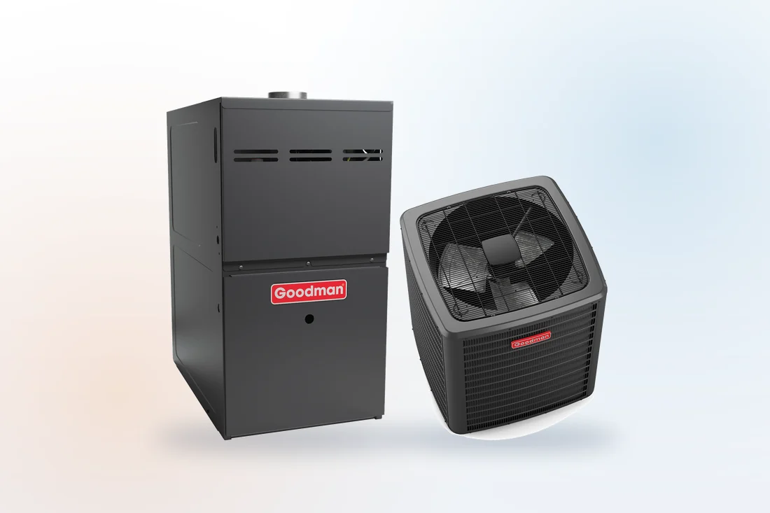 Goodman furnace and air conditioner